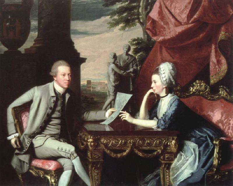 John Singleton Copley mr.and mrs.ralph lzard(alice delancey) oil painting image